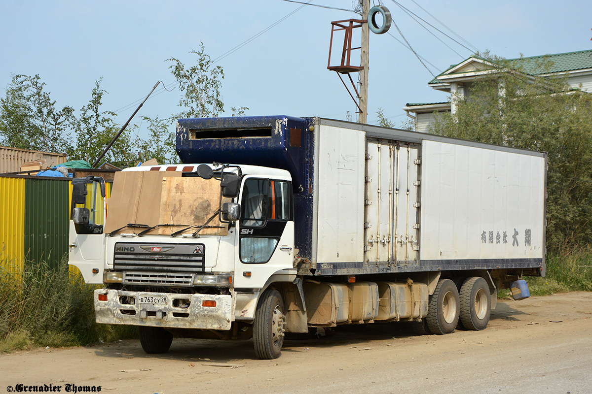 Амурская область, № В 763 СУ 28 — Hino SH