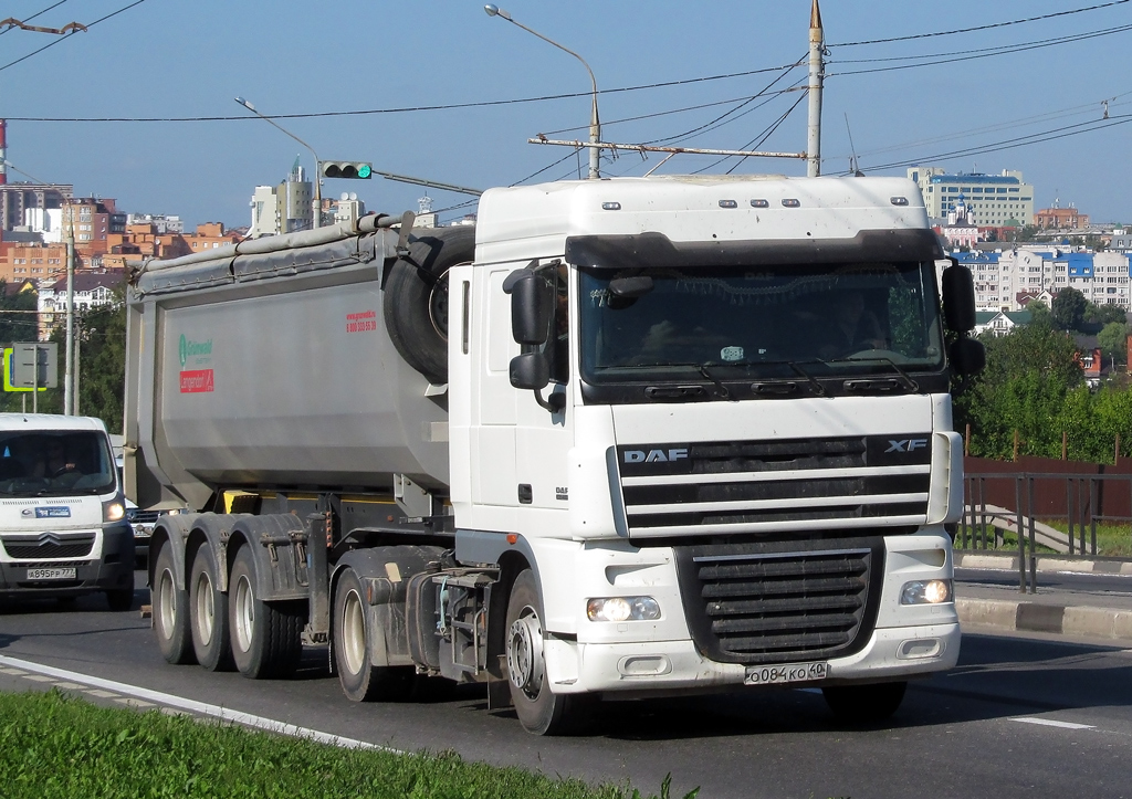 Калужская область, № О 084 КО 40 — DAF XF105 FT