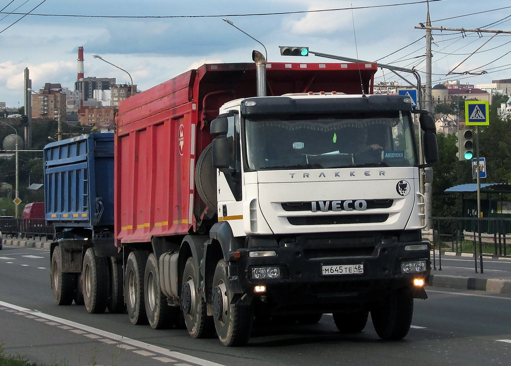 Калужская область, № М 645 ТЕ 48 — IVECO Trakker ('2007)