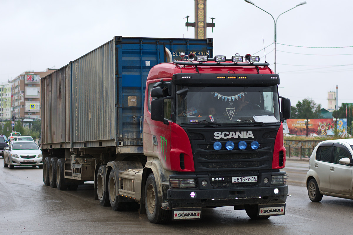 Саха (Якутия), № С 815 КО 14 — Scania ('2009) G440