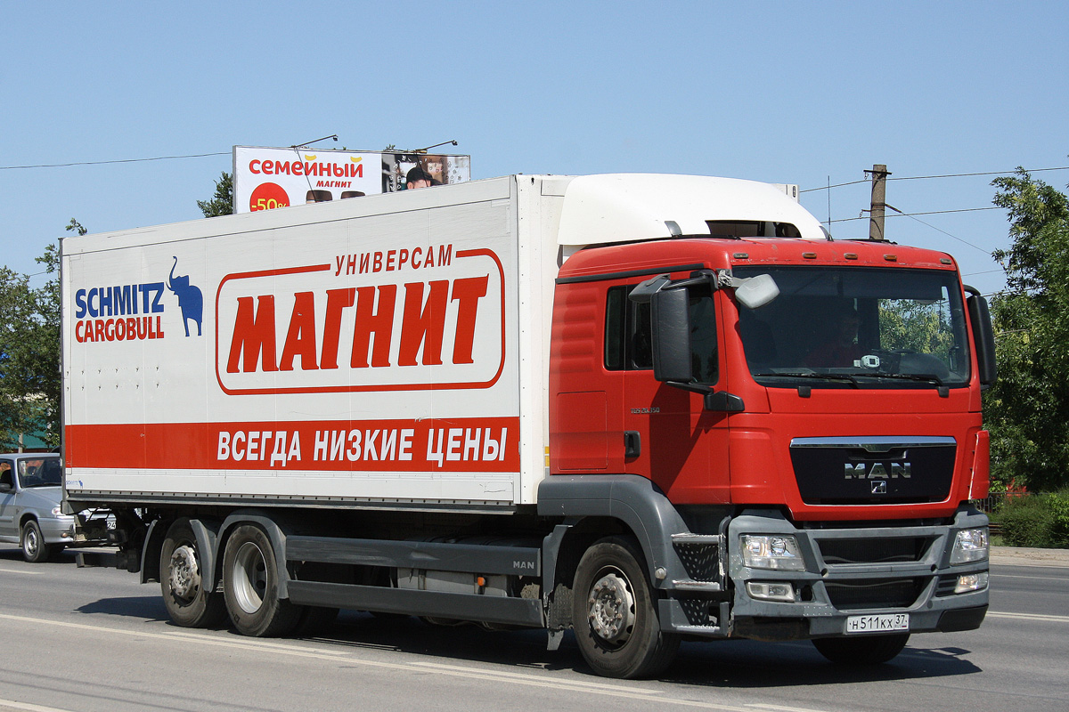 Волгоградская область, № Н 511 КХ 37 — MAN TGS ('2007) 26.350