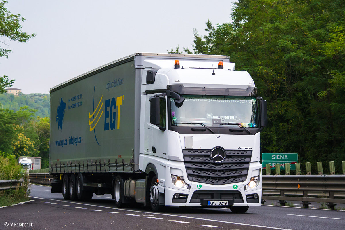 Чехия, № 6M3 0219 — Mercedes-Benz Actros ('2011) 1848