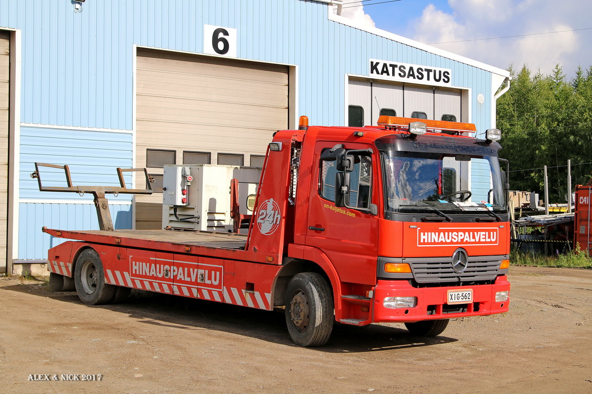 Финляндия, № XIG-562 — Mercedes-Benz Atego (общ.м)