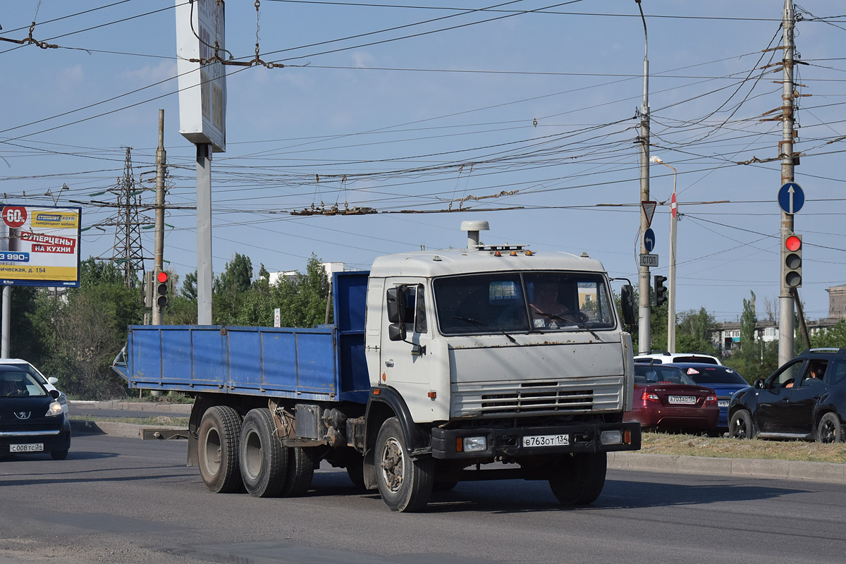 Волгоградская область, № В 763 ОТ 134 — КамАЗ-53212