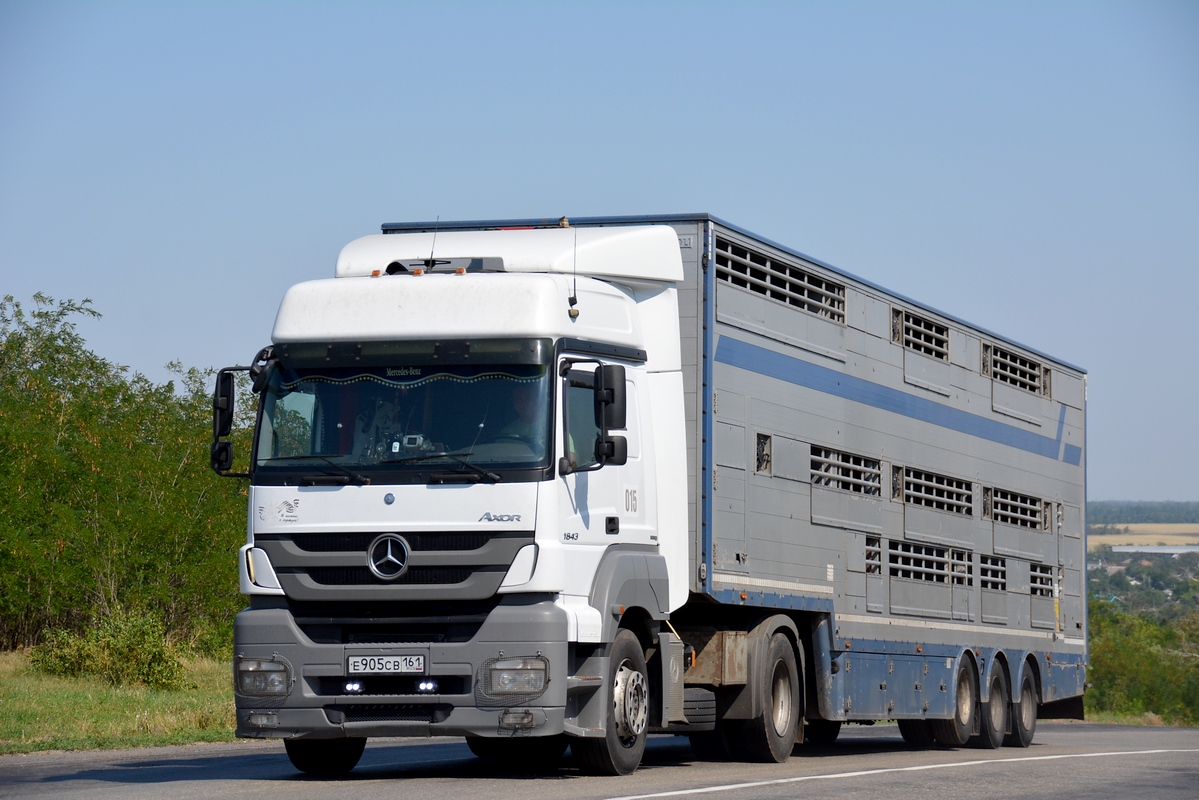 Ростовская область, № Е 905 СВ 161 — Mercedes-Benz Axor 1843 [Z9M]