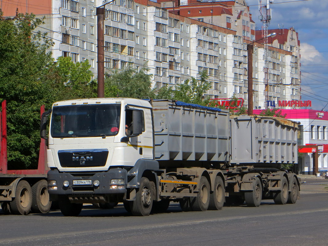 Кировская область, № С 309 КА 116 — MAN TGS ('2007) (общая модель)