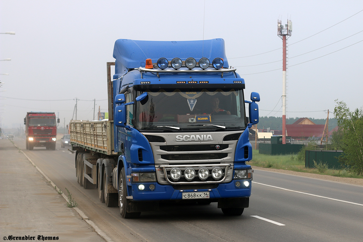 Саха (Якутия), № С 868 КК 14 — Scania ('2009, общая модель)