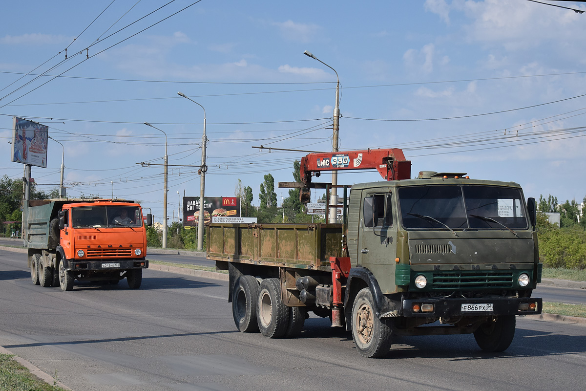 Волгоградская область, № Е 866 РХ 34 — КамАЗ-5320