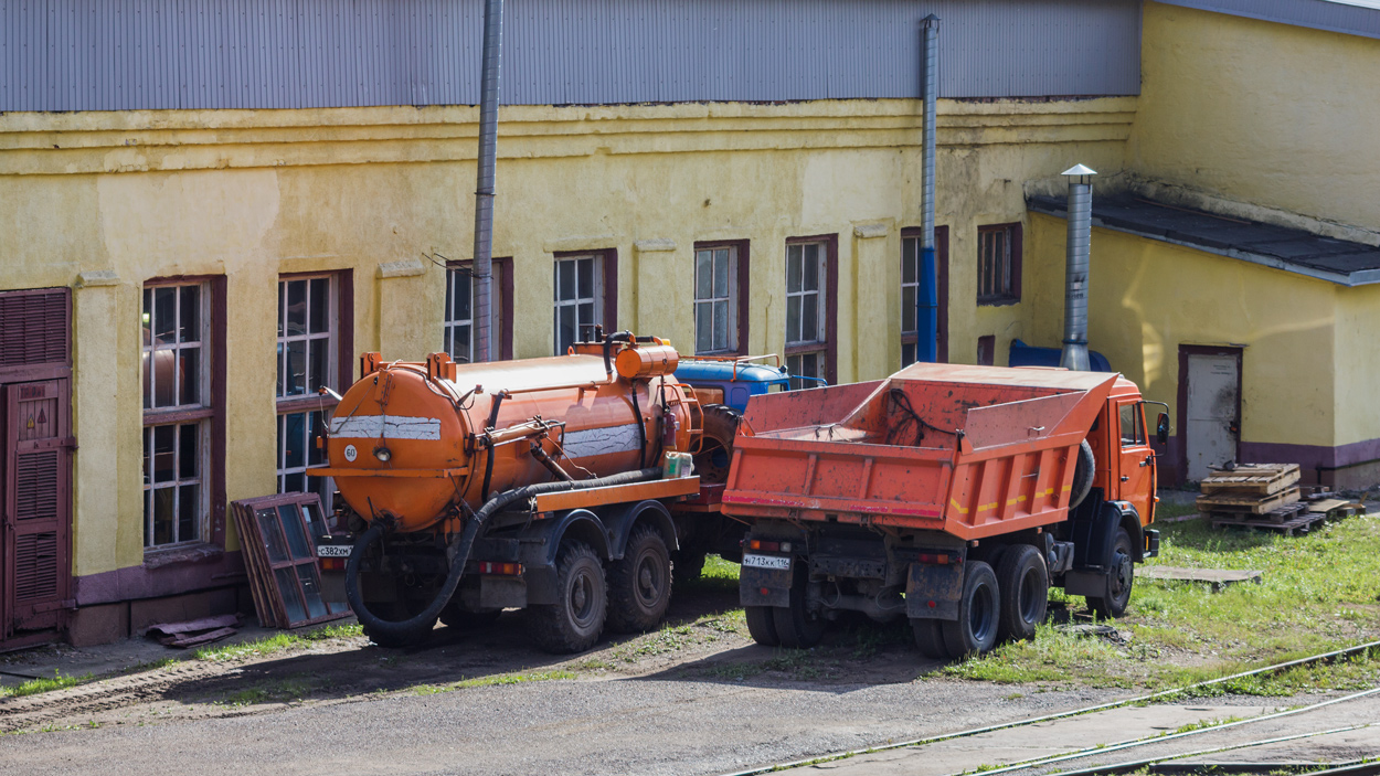 Татарстан, № Н 713 КК 116 — КамАЗ-65115 (общая модель)