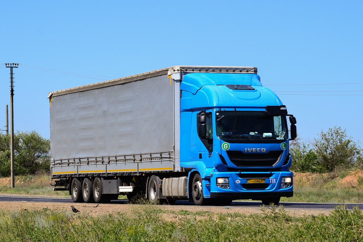 Алматы, № H 4580 02 — IVECO Stralis ('2012)