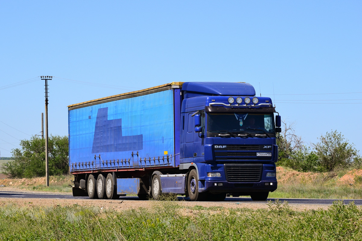 Челябинская область, № С 366 КМ 174 — DAF XF95 FT