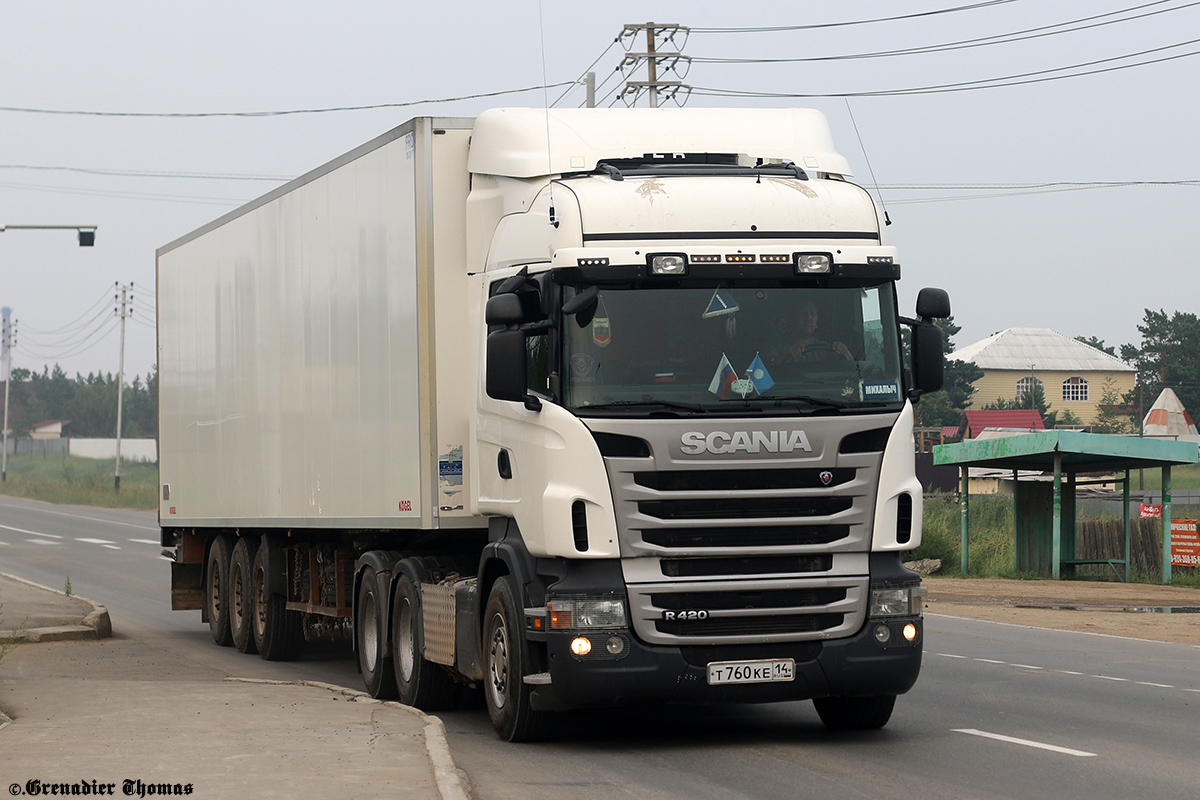 Саха (Якутия), № Т 760 КЕ 14 — Scania ('2009) R420