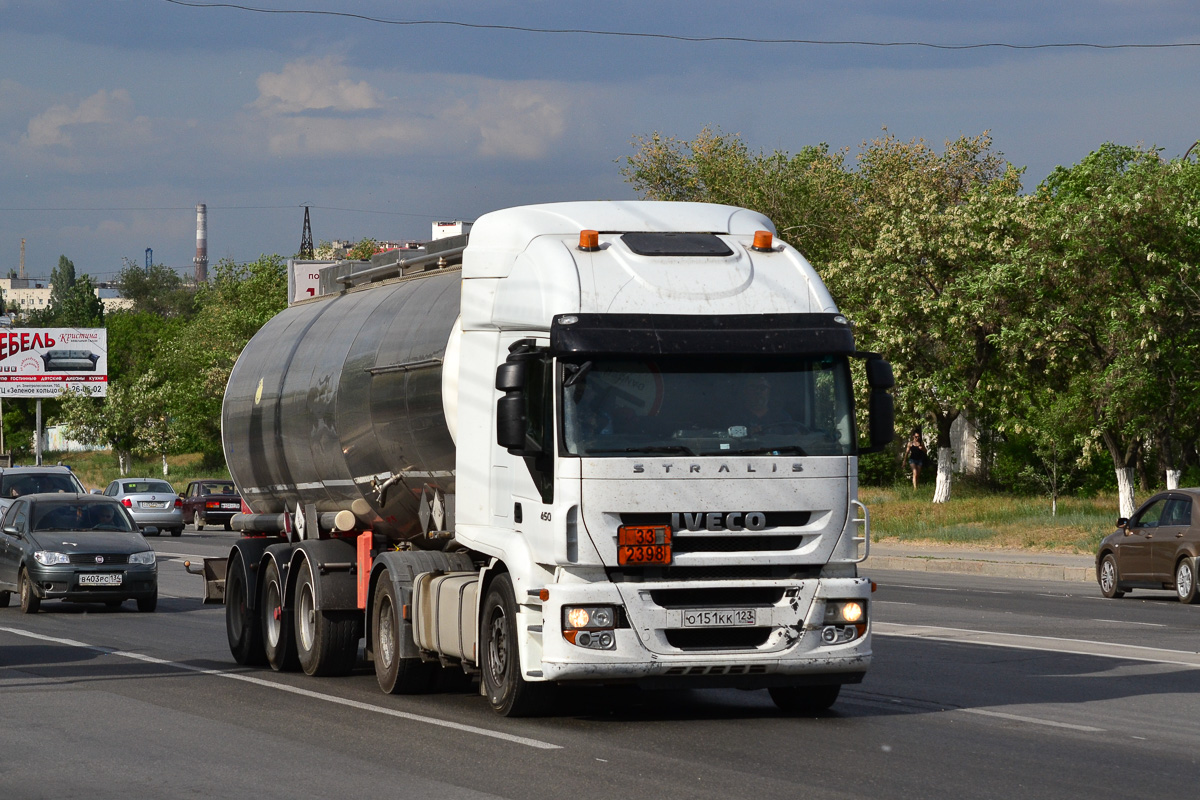 Краснодарский край, № О 151 КК 123 — IVECO Stralis ('2007) 450