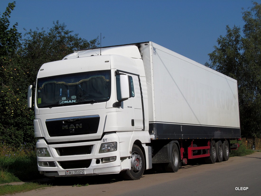 Витебская область, № АІ 3522-2 — MAN TGX ('2007) 18.440