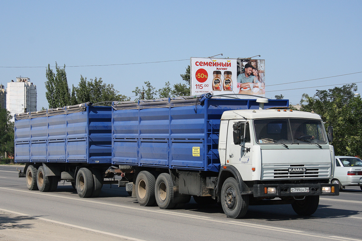 Волгоградская область, № С 799 ЕН 34 — КамАЗ-53215-13 [53215N]