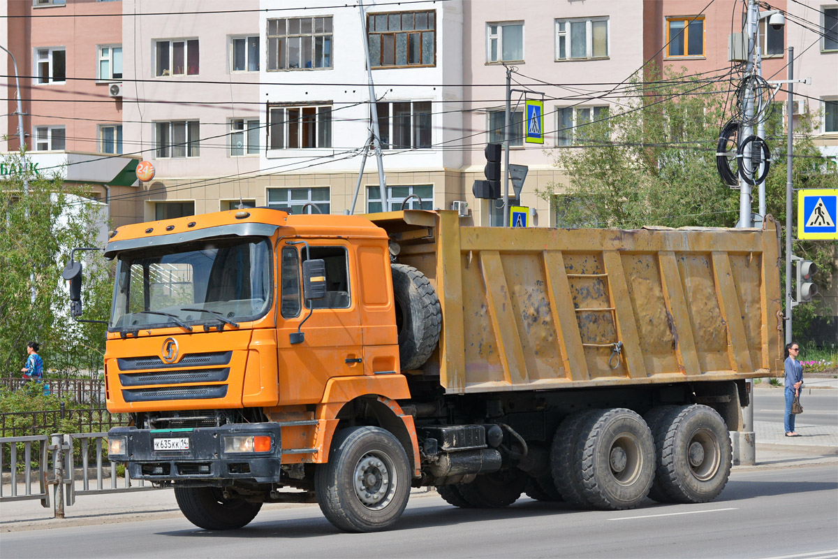 Саха (Якутия), № К 635 КК 14 — Shaanxi Shacman F3000 SX325x