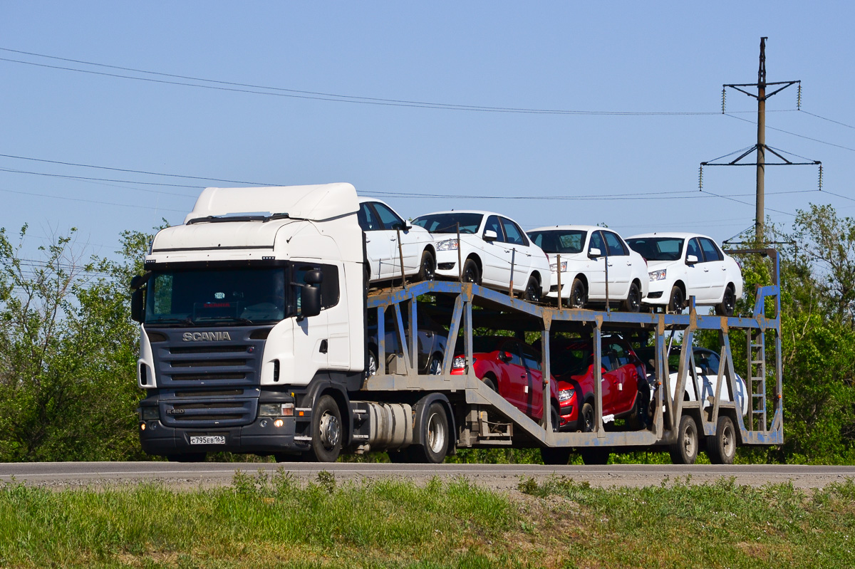 Самарская область, № С 795 ЕВ 163 — Scania ('2004) R480