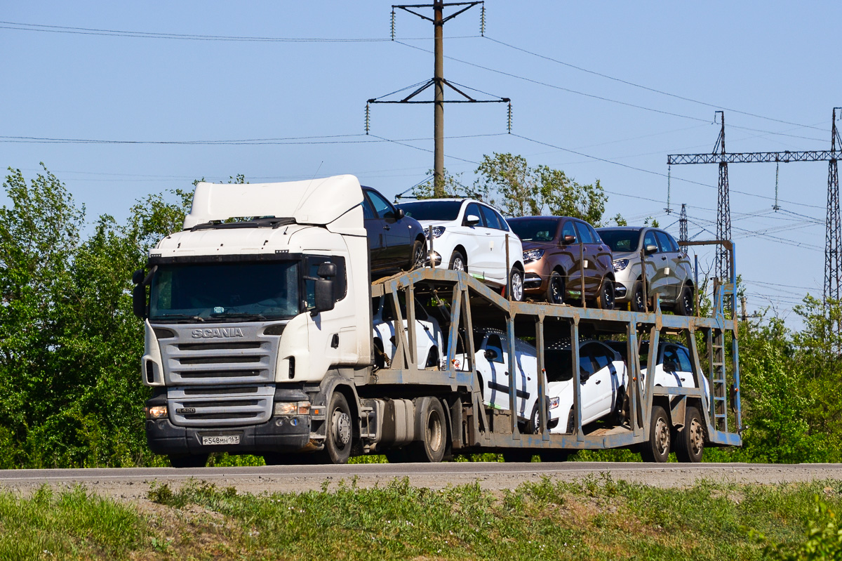 Самарская область, № Р 548 МН 163 — Scania ('2004) R420