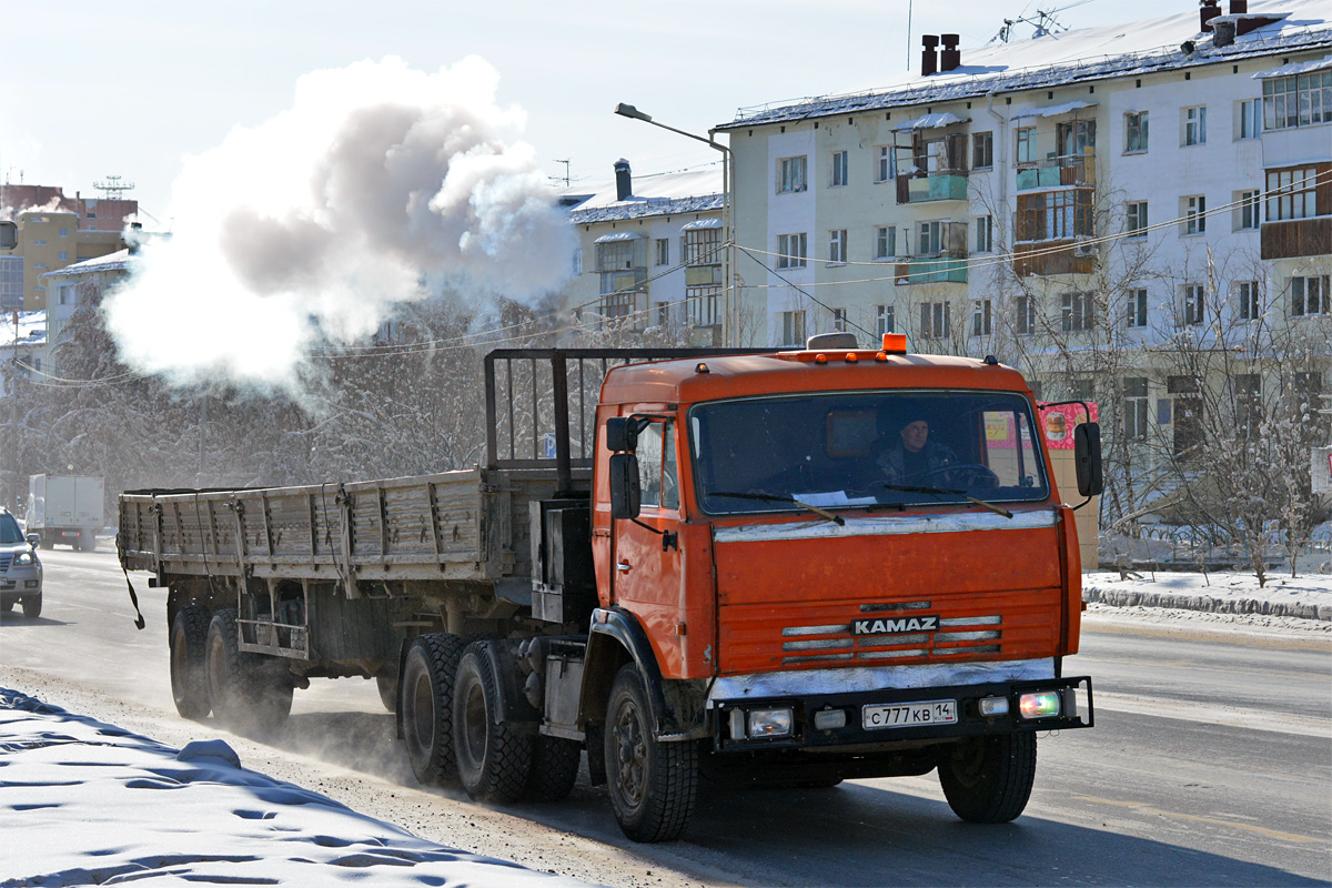 Саха (Якутия), № С 777 КВ 14 — КамАЗ-5410