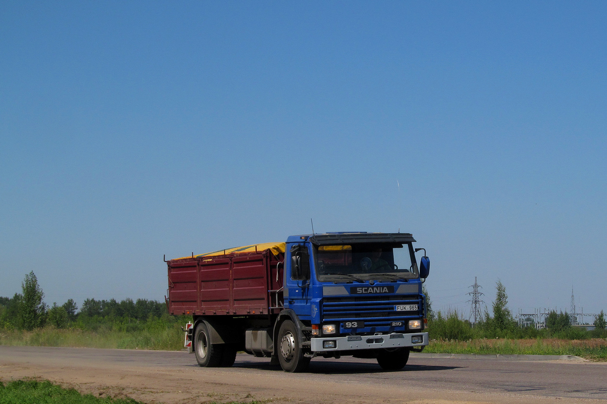 Литва, № FUK 965 — Scania (II) (общая модель)