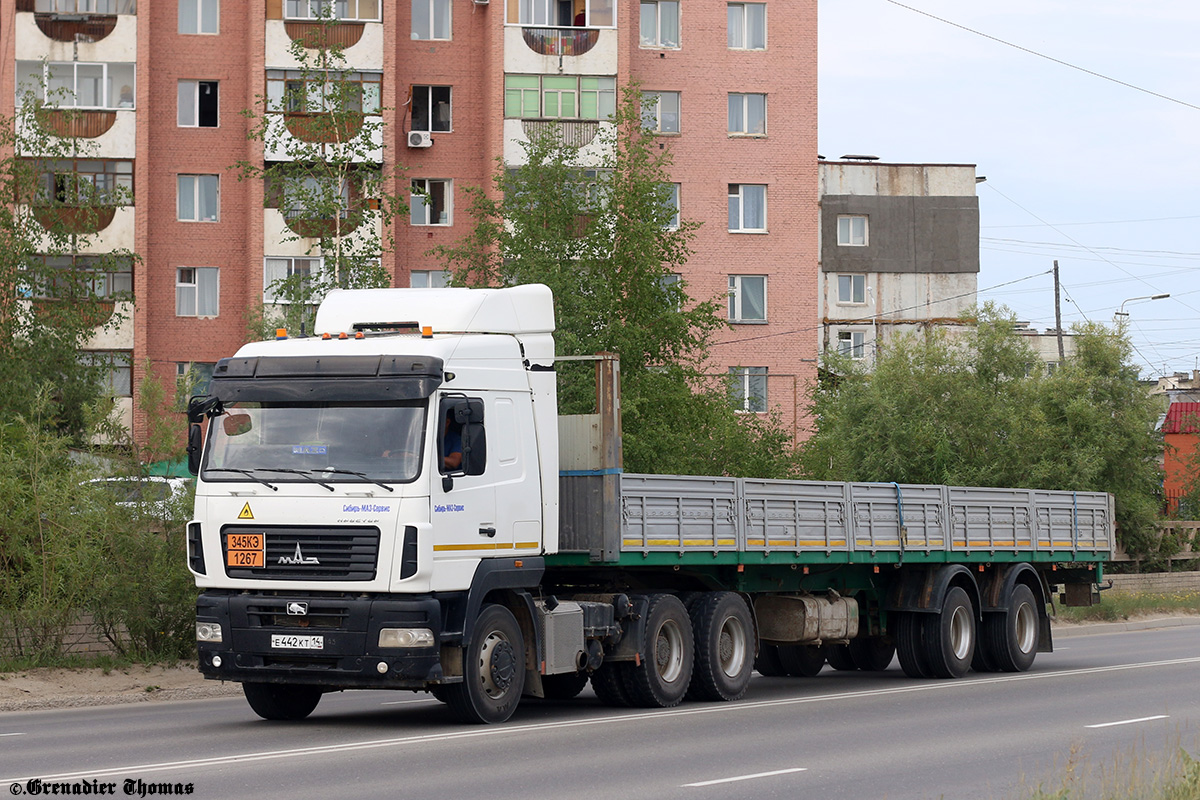 Саха (Якутия), № Е 442 КТ 14 — МАЗ-643019