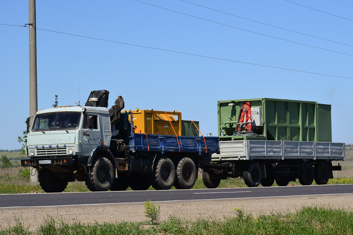 Ульяновская область, № М 599 ММ 173 — КамАЗ-43118 [431180]