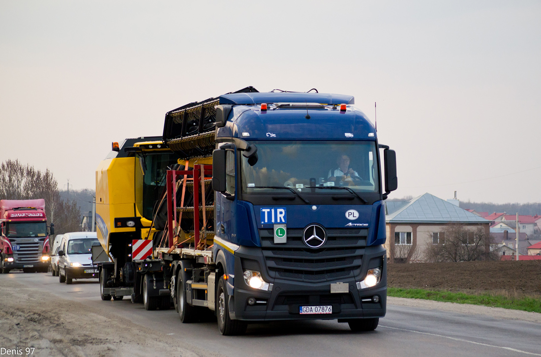 Польша, № GDA 07876 — Mercedes-Benz Actros ('2011)