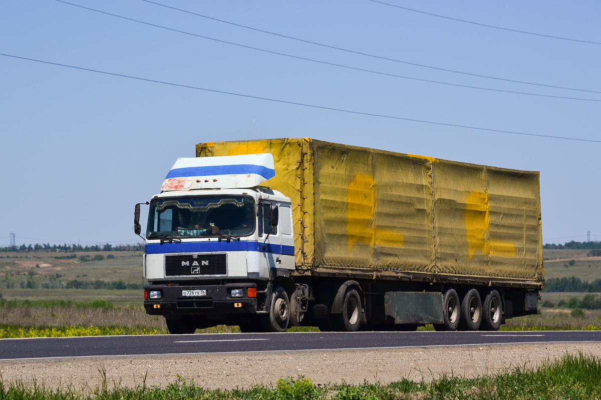 Воронежская область, № О 726 УЕ 36 — MAN F90 19.372