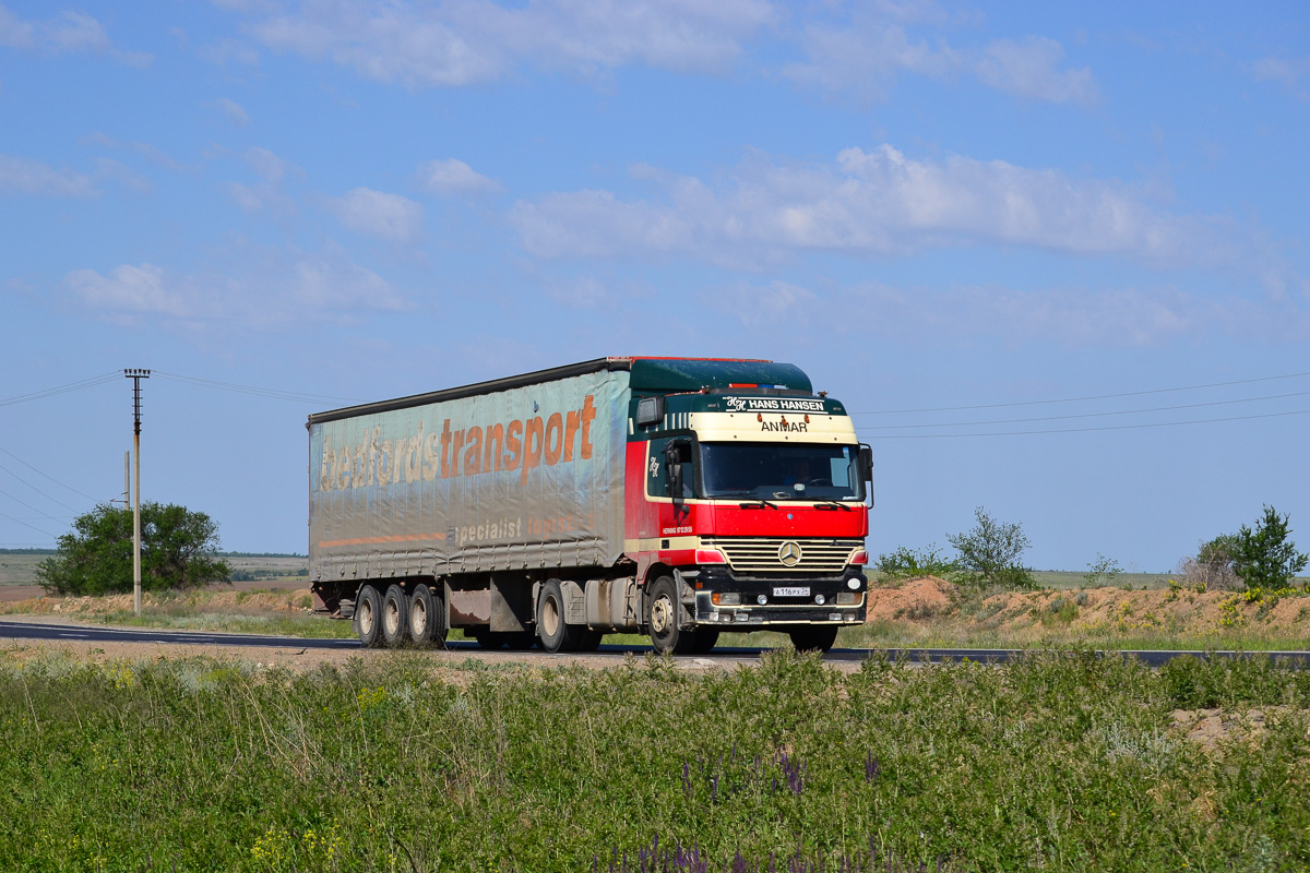 Волгоградская область, № А 116 РХ 34 — Mercedes-Benz Actros ('1997)