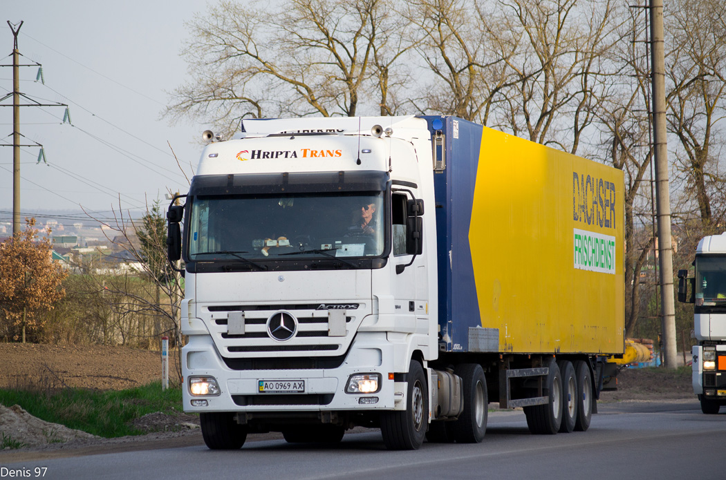 Закарпатская область, № АО 0969 АХ — Mercedes-Benz Actros ('2003) 1844