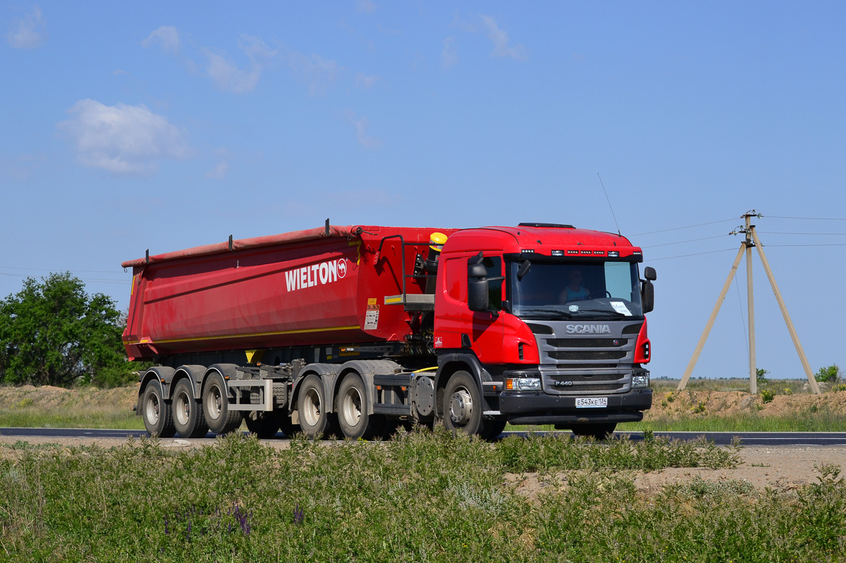 Волгоградская область, № Е 543 КЕ 134 — Scania ('2011) P440