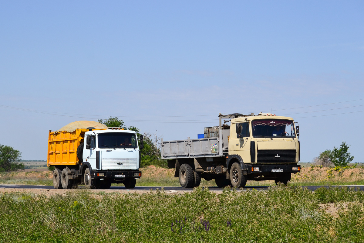 Волгоградская область, № Е 858 АН 134 — МАЗ-551605; Волгоградская область, № С 251 ТВ 34 — МАЗ-53366