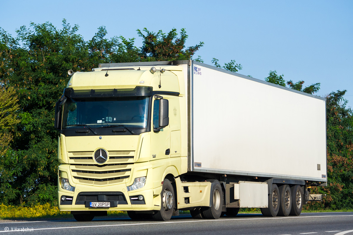 Румыния, № SV 20PSP — Mercedes-Benz Actros ('2011) 1845