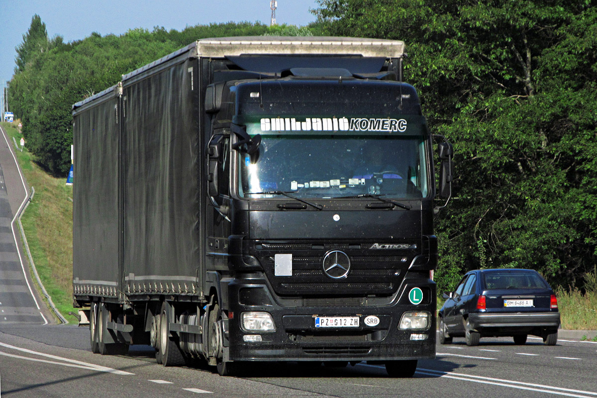 Сербия, № PŽ 012-ZH — Mercedes-Benz Actros ('2003) 2544