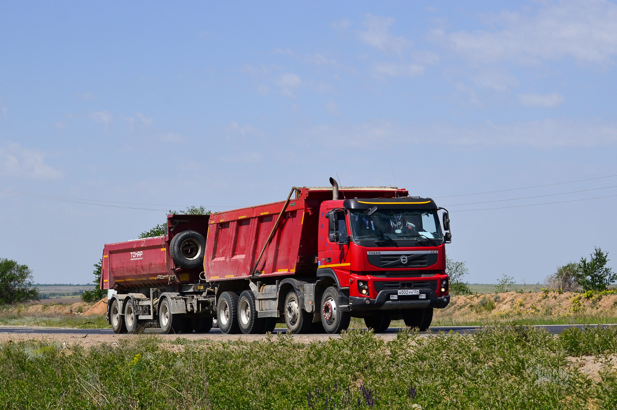 Волгоградская область, № А 002 УН 134 — Volvo ('2010) FMX.440 [X9P]