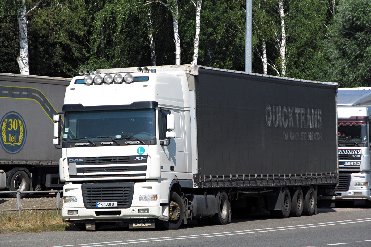 Харьковская область, № АХ 1588 ВТ — DAF XF95 FT