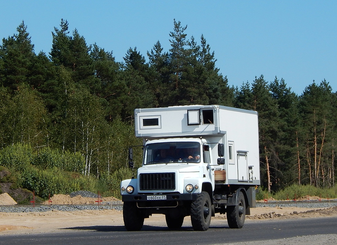 Белгородская область, № О 603 ЕЕ 31 — ГАЗ-33081 «Садко»