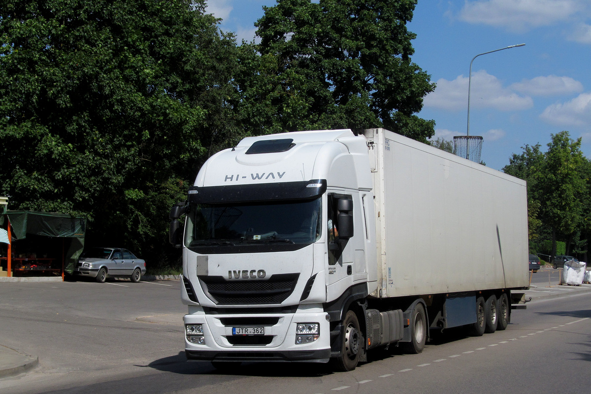 Литва, № JTR 362 — IVECO Stralis ('2012)