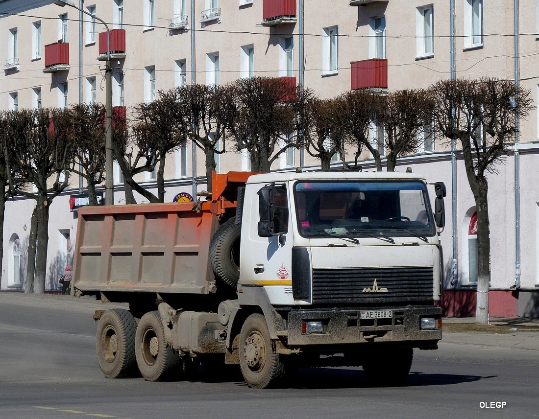 Витебская область, № АЕ 3808-2 — МАЗ-6501 (общая модель)