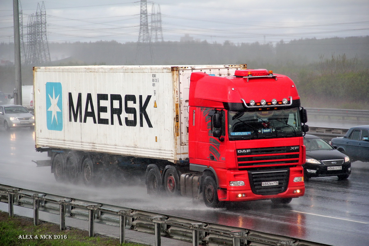 Санкт-Петербург, № В 882 ВН 178 — DAF XF105 FTG