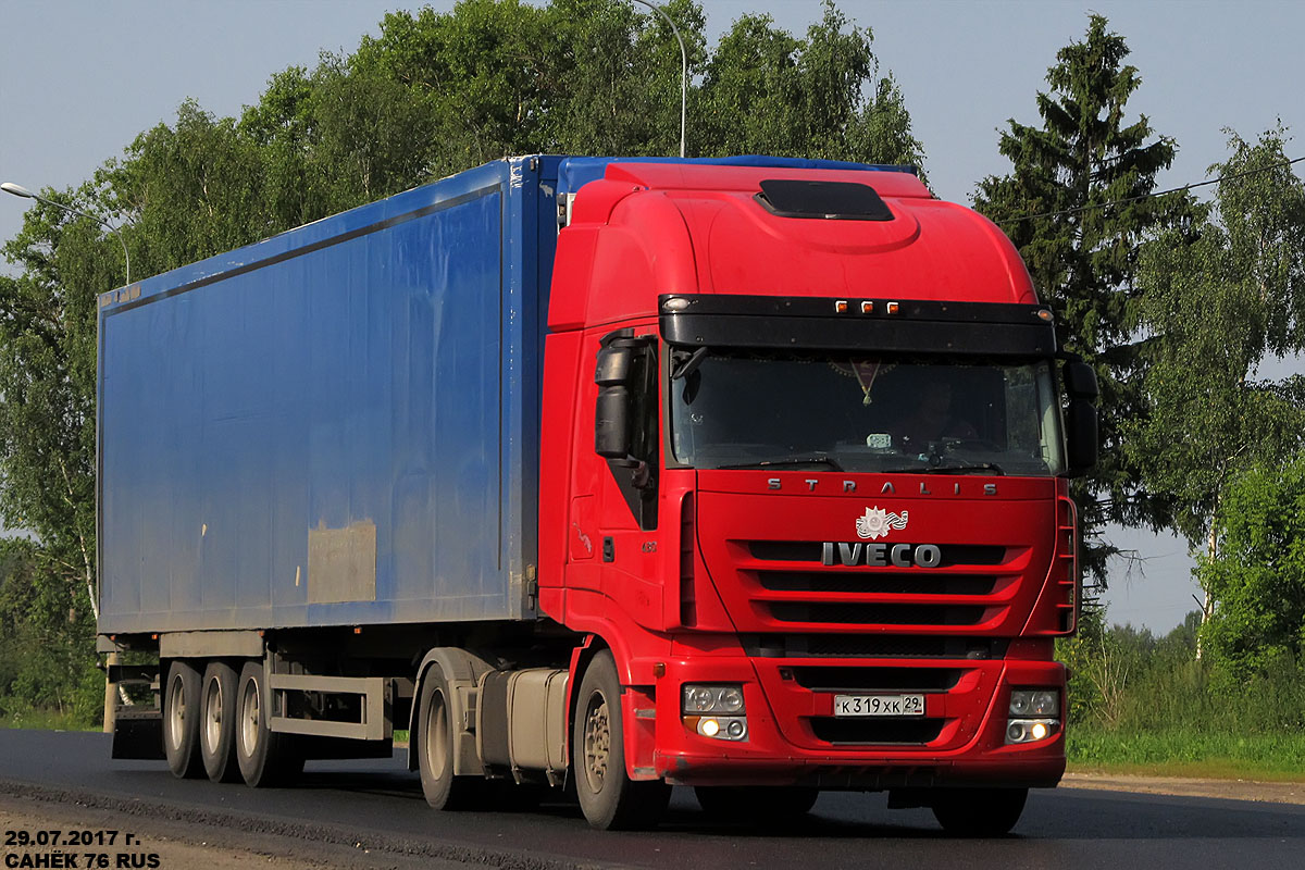 Архангельская область, № К 319 ХК 29 — IVECO Stralis ('2007) 430