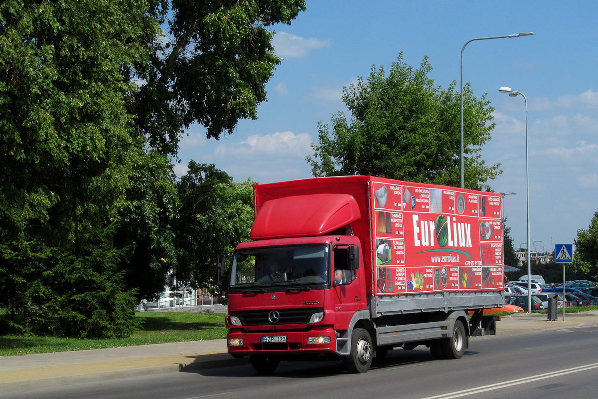 Литва, № BZP 123 — Mercedes-Benz Atego (общ.м)