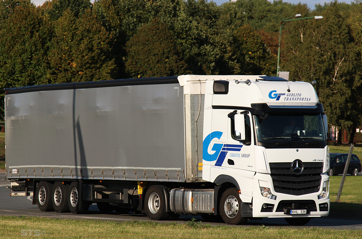 Литва, № KHL 336 — Mercedes-Benz Actros ('2011) 1845