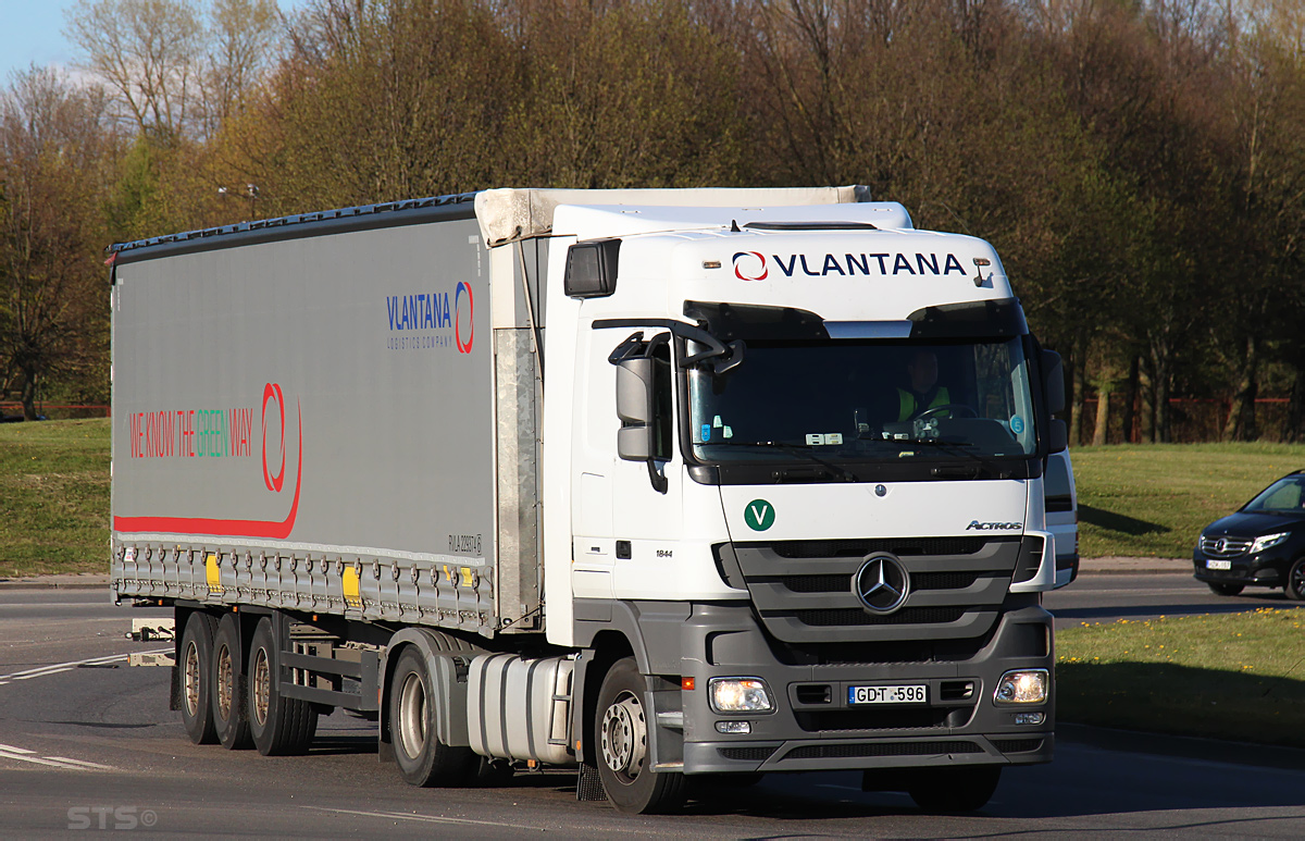 Литва, № GDT 596 — Mercedes-Benz Actros ('2009) 1844