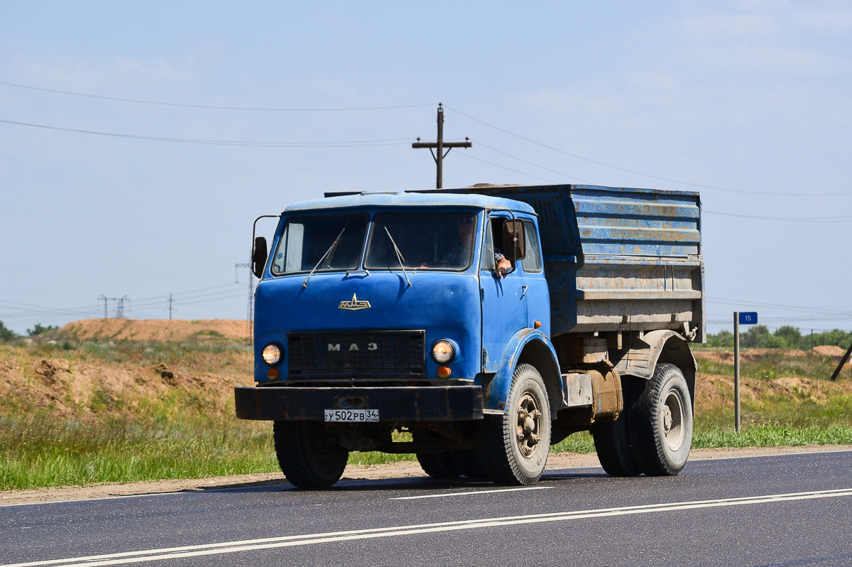 Волгоградская область, № У 502 РВ 34 — МАЗ-5549