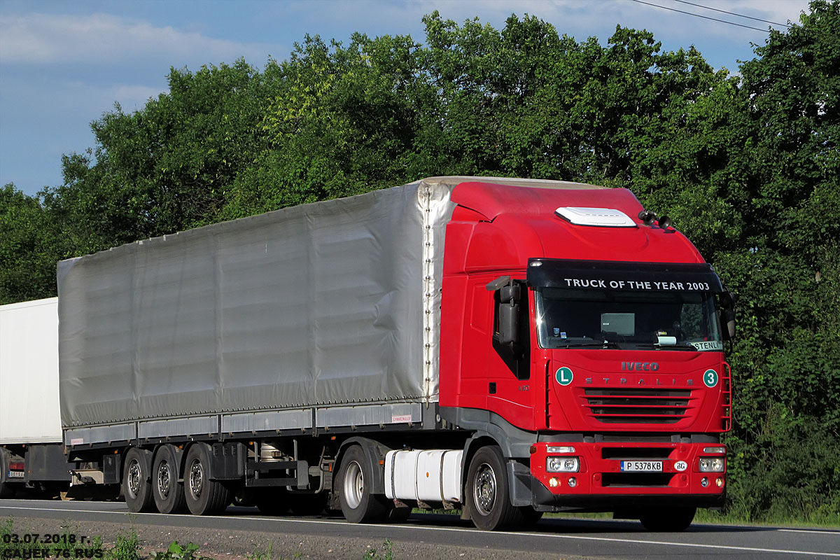 Болгария, № P 5378 KB — IVECO Stralis ('2002) 430