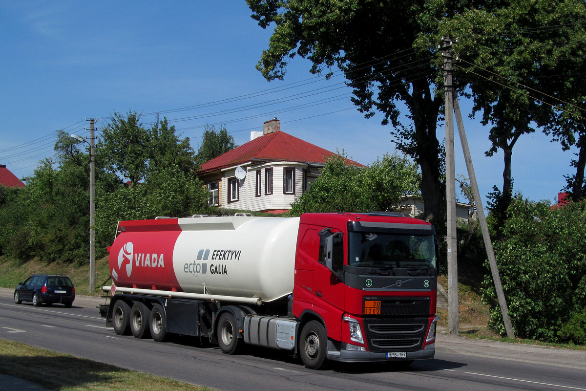 Литва, № HPS 197 — Volvo ('2012) FH.460