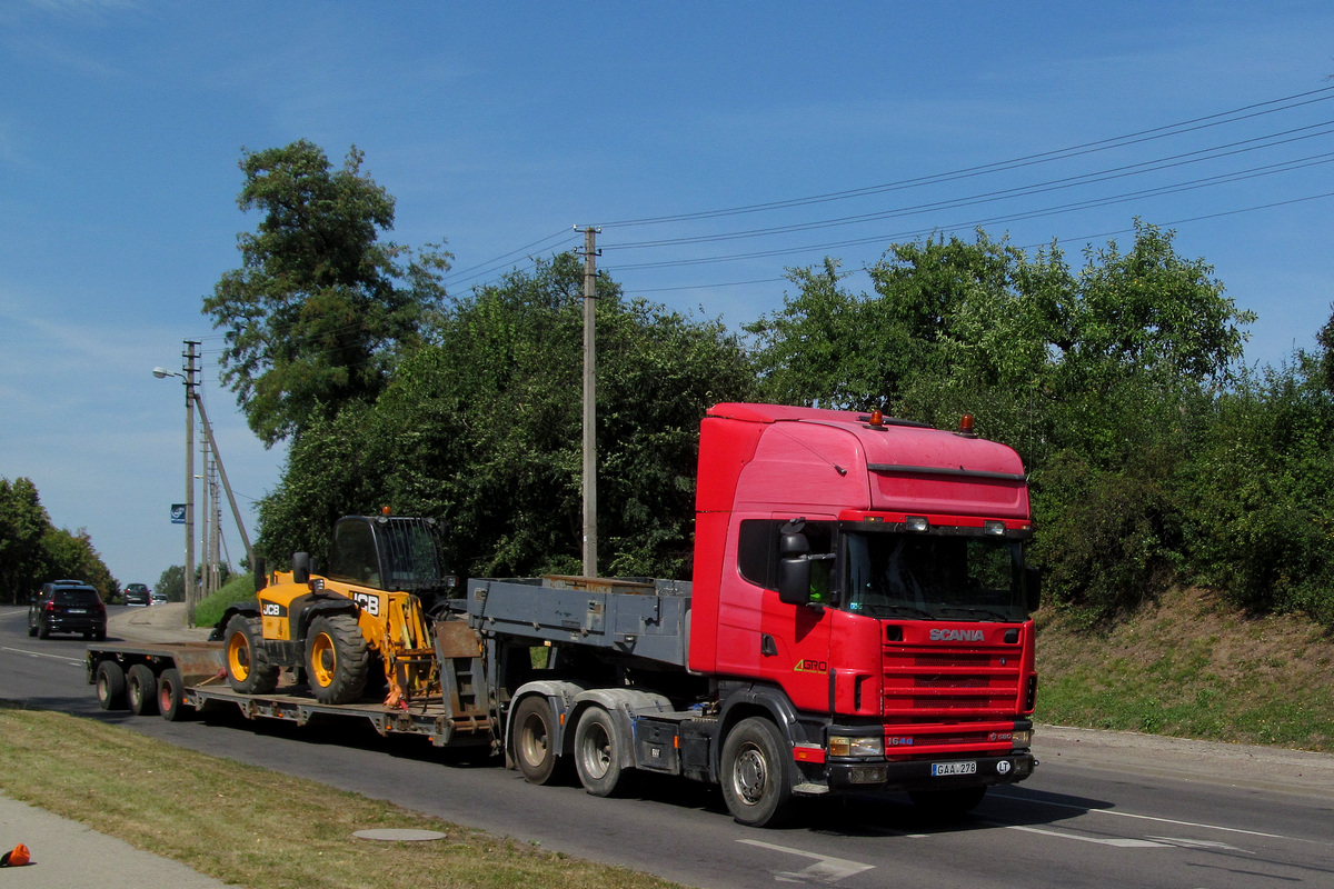 Литва, № GAA 278 — Scania ('1996) R164G