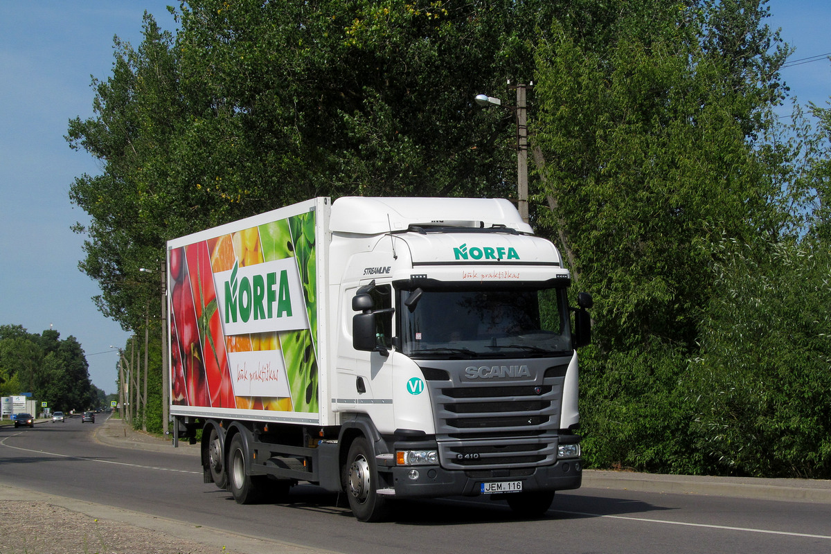 Литва, № JEM 116 — Scania ('2013) G410