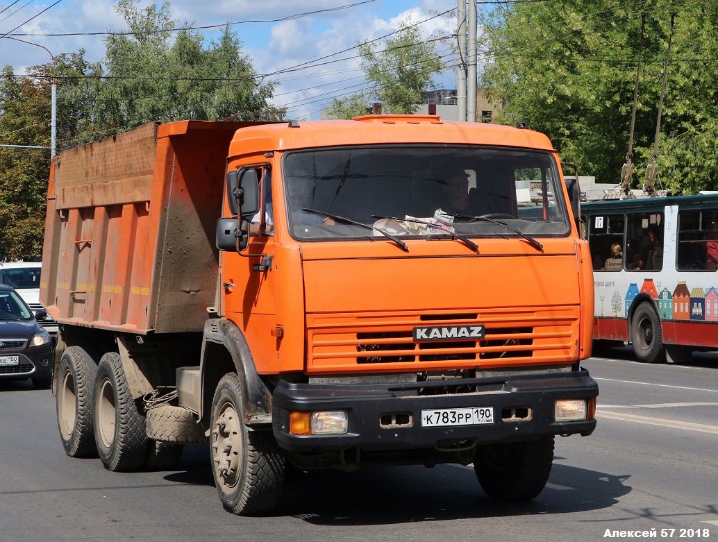 Московская область, № К 783 РР 190 — КамАЗ-65115-D3